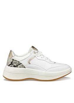 Sneakersy Geox D Spherica Ecub-3 D46WTB 0BCAR C0405 Biały ze sklepu eobuwie.pl w kategorii Buty sportowe damskie - zdjęcie 182026292