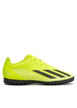 Buty do piłki nożnej adidas X Crazyfast Club Turf Boots IF0723 Żółty ze sklepu eobuwie.pl w kategorii Buty sportowe męskie - zdjęcie 182026492