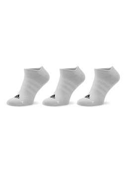 Skarpety stopki unisex adidas Thin and Light No-Show Socks 3 Pairs HT3463 Biały ze sklepu eobuwie.pl w kategorii Skarpetki męskie - zdjęcie 182026661