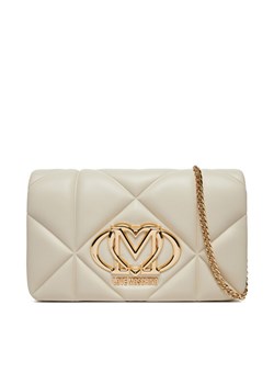 Torebka LOVE MOSCHINO JC4043PP1MLC0110 Écru ze sklepu eobuwie.pl w kategorii Listonoszki - zdjęcie 182026863