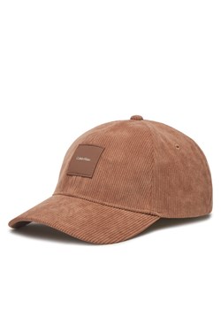 Czapka z daszkiem Calvin Klein Corduroy K50K512612 Beżowy ze sklepu eobuwie.pl w kategorii Czapki z daszkiem męskie - zdjęcie 182027270