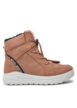 Śniegowce ECCO Urban Snowboarder 72236260220 Brązowy ze sklepu eobuwie.pl w kategorii Buty zimowe dziecięce - zdjęcie 182027330
