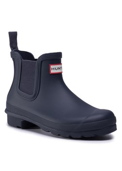 Kalosze Hunter Original Chelsea WFS2078RMA Granatowy ze sklepu eobuwie.pl w kategorii Kalosze damskie - zdjęcie 182027350