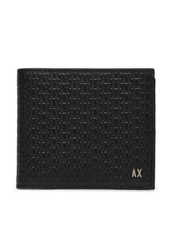 Duży Portfel Męski Armani Exchange 958098 4R847 00020 Czarny ze sklepu eobuwie.pl w kategorii Portfele męskie - zdjęcie 182027621