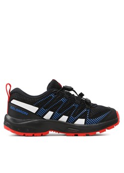 Sneakersy Salomon Xa Pro V8 J L47141300 Czarny ze sklepu eobuwie.pl w kategorii Buty trekkingowe dziecięce - zdjęcie 182027642