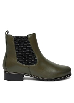 Botki Josef Seibel 40802 Zielony ze sklepu eobuwie.pl w kategorii Botki - zdjęcie 182027661