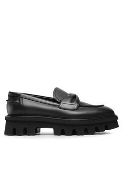 Loafersy AGL Natalia Moc D721069PTWALDI0000 Czarny ze sklepu eobuwie.pl w kategorii Półbuty damskie - zdjęcie 182027801