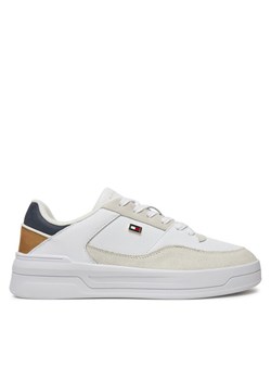 Sneakersy Tommy Hilfiger Essent Basket FW0FW08615 Biały ze sklepu eobuwie.pl w kategorii Buty sportowe damskie - zdjęcie 182027814