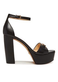 Sandały Guess FLJSET LEA03 Czarny ze sklepu eobuwie.pl w kategorii Sandały damskie - zdjęcie 182028003