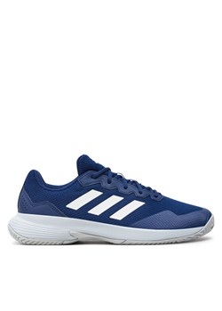 Buty do tenisa adidas Gamecourt 2.0 IE1112 Granatowy ze sklepu eobuwie.pl w kategorii Buty sportowe męskie - zdjęcie 182028074