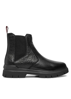 Sztyblety Hugo Ryan 50523869 Czarny - id: 0000304261176 - marki Hugo Boss - 182028233 Sztyblety Hugo Ryan 50523869 Czarny ze sklepu eobuwie.pl w kategorii Buty zimowe męskie - zdjęcie 182028233