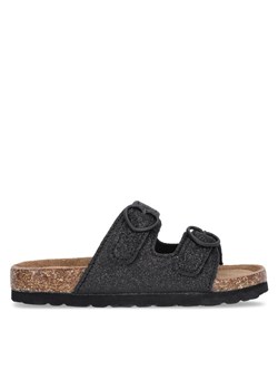 Klapki ZigZag Messina Kids Cork Z151002 Czarny ze sklepu eobuwie.pl w kategorii Klapki dziecięce - zdjęcie 182028283