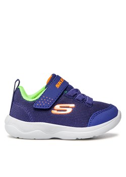 Sneakersy Skechers Mini Wanderer 407300N/NVLM Granatowy ze sklepu eobuwie.pl w kategorii Buty sportowe dziecięce - zdjęcie 182028373
