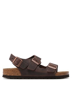 Sandały Birkenstock Milano 34873 Brązowy ze sklepu eobuwie.pl w kategorii Sandały męskie - zdjęcie 182028554