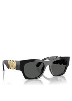 Okulary przeciwsłoneczne Versace 0VE4479U 52 GB1/87 Czarny ze sklepu eobuwie.pl w kategorii Okulary przeciwsłoneczne męskie - zdjęcie 182028651