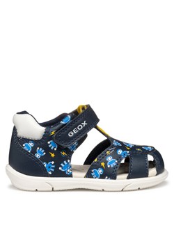 Sandały Geox B Sandal Zapito B556EC 05404 CF42Q Granatowy ze sklepu eobuwie.pl w kategorii Sandały dziecięce - zdjęcie 182028662