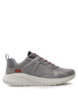 Sneakersy Skechers Bobs Squad Chaos-Elevated Drift 118034/GYMT Szary ze sklepu eobuwie.pl w kategorii Buty sportowe męskie - zdjęcie 182028673