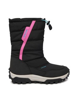 Śniegowce Geox J Himalaya Girl B Ab J26FTA 0FU54 C0922 S Czarny ze sklepu eobuwie.pl w kategorii Buty zimowe dziecięce - zdjęcie 182028742