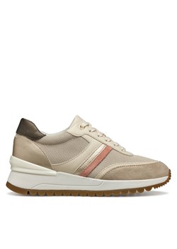 Sneakersy Geox D Desya D3500A 0AS54 CH62L Beżowy ze sklepu eobuwie.pl w kategorii Buty sportowe damskie - zdjęcie 182028751