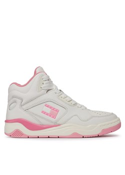 Sneakersy Tommy Jeans Tjw New Basket Mc EN0EN02379 Écru ze sklepu eobuwie.pl w kategorii Buty sportowe damskie - zdjęcie 182028921