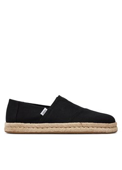 Espadryle Toms Alpargata Rope 2.0 10019875 Czarny ze sklepu eobuwie.pl w kategorii Espadryle męskie - zdjęcie 182028972