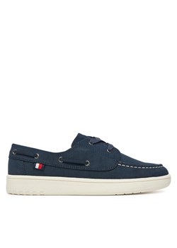 Mokasyny Tommy Hilfiger T3B4-33853-0315800 Granatowy ze sklepu eobuwie.pl w kategorii Półbuty dziecięce - zdjęcie 182029024