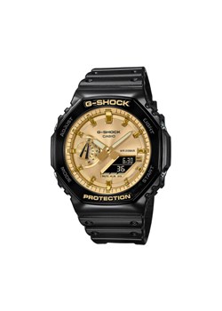 Zegarek G-Shock Octagon GA-2100GB-1AER Czarny ze sklepu eobuwie.pl w kategorii Zegarki - zdjęcie 182029074
