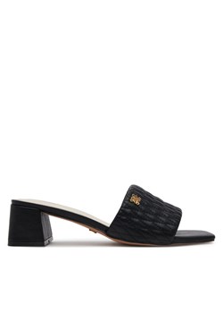 Klapki Nine West S4S96897-01 Czarny ze sklepu eobuwie.pl w kategorii Klapki damskie - zdjęcie 182029114