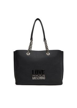Torebka LOVE MOSCHINO JC4257PP0MKD000B Czarny ze sklepu eobuwie.pl w kategorii Torby Shopper bag - zdjęcie 182029151