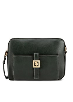Torebka U.S. Polo Assn. BIUXT8502WVP Zielony - id: 5905588982722 - marki U.S Polo Assn. - 182029372 Torebka U.S. Polo Assn. BIUXT8502WVP Zielony ze sklepu eobuwie.pl w kategorii Listonoszki - zdjęcie 182029372