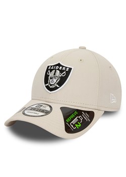 Czapka z daszkiem New Era Repreve 940 Raiders 60435235 Écru ze sklepu eobuwie.pl w kategorii Czapki z daszkiem męskie - zdjęcie 182029430