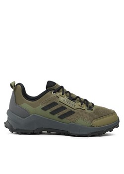 Trekkingi adidas Terrex AX4 Hiking Shoes HP7390 Zielony ze sklepu eobuwie.pl w kategorii Buty trekkingowe męskie - zdjęcie 182029480