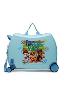 Walizka dziecięca Paw Patrol ACCCS-SS25-347PAW-S Niebieski ze sklepu eobuwie.pl w kategorii Walizki - zdjęcie 182029502