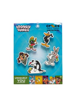 Ozdoba do butów Crocs Jibbitz Looney Tunes 5 Pck Kolorowy ze sklepu eobuwie.pl w kategorii Breloki - zdjęcie 182029511