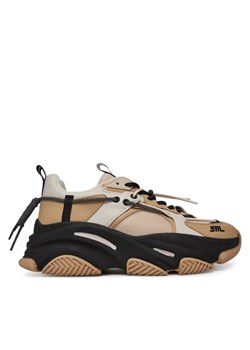Sneakersy Steve Madden Vault 2 SM11003461 Beżowy ze sklepu eobuwie.pl w kategorii Buty sportowe damskie - zdjęcie 182029530