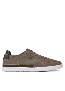 Sneakersy Geox U Walee U022CA 0NB22 C6029 Brązowy ze sklepu eobuwie.pl w kategorii Trampki męskie - zdjęcie 182029774