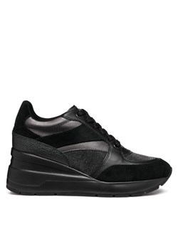 Sneakersy Geox D Zosma D368LA 0LY22 C9999 Czarny ze sklepu eobuwie.pl w kategorii Buty sportowe damskie - zdjęcie 182029814