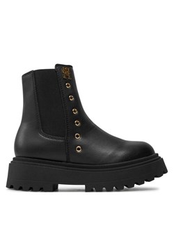 Botki Tommy Hilfiger Chelsea Boot T3A5-33578-1351 M Czarny ze sklepu eobuwie.pl w kategorii Buty zimowe dziecięce - zdjęcie 182029931