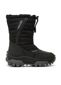 Śniegowce Geox J Himalaya Boy B Abx J26FRA 0FU54 C9999 M Czarny ze sklepu eobuwie.pl w kategorii Buty zimowe dziecięce - zdjęcie 182030003