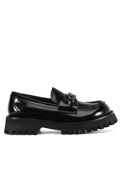 Loafersy Badura LINDA-WGA3313-1Z Czarny ze sklepu eobuwie.pl w kategorii Lordsy damskie - zdjęcie 182030140