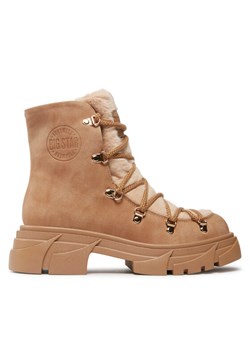 Botki Big Star Shoes MM274573 Brązowy ze sklepu eobuwie.pl w kategorii Workery damskie - zdjęcie 182030374