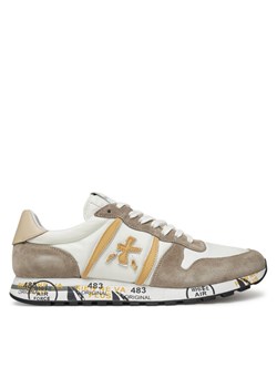Sneakersy Premiata ERIC VAR 5670 Brązowy ze sklepu eobuwie.pl w kategorii Buty sportowe męskie - zdjęcie 182030562
