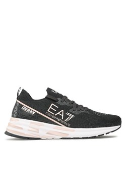 Sneakersy EA7 Emporio Armani X8X095 XK240 R699 Czarny ze sklepu eobuwie.pl w kategorii Buty sportowe męskie - zdjęcie 182030850