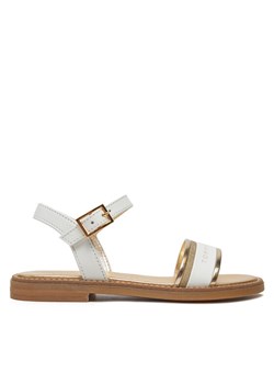 Sandały Tommy Hilfiger Sandal T4A2-33944-1281 M Biały ze sklepu eobuwie.pl w kategorii Sandały dziecięce - zdjęcie 182030862
