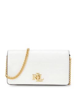 Torebka LAUREN RALPH LAUREN Turn-Lock 432915377014 Biały ze sklepu eobuwie.pl w kategorii Kopertówki - zdjęcie 182030874