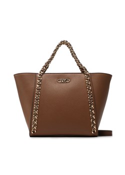 Torebka MICHAEL Michael Kors Westley 30S3G5WT1L Brązowy ze sklepu eobuwie.pl w kategorii Torby Shopper bag - zdjęcie 182030911