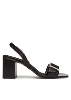 Sandały Calvin Klein Heel Sandal 70 W/Buckle - Lth HW0HW02456 Czarny - id: 0000304831027 - marki Calvin Klein - 182030942 Sandały Calvin Klein Heel Sandal 70 W/Buckle - Lth HW0HW02456 Czarny ze sklepu eobuwie.pl w kategorii Sandały damskie - zdjęcie 182030942