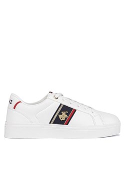 Sneakersy Beverly Hills Polo Club V12-722 Biały ze sklepu eobuwie.pl w kategorii Trampki damskie - zdjęcie 182031010