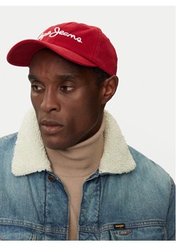 Czapka z daszkiem Pepe Jeans PM040548 Czerwony ze sklepu eobuwie.pl w kategorii Czapki z daszkiem męskie - zdjęcie 182031074