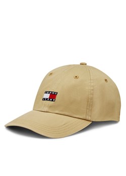 Czapka z daszkiem Tommy Jeans Tjm Heritage Cap AM0AM12020 Beżowy ze sklepu eobuwie.pl w kategorii Czapki z daszkiem męskie - zdjęcie 182031101